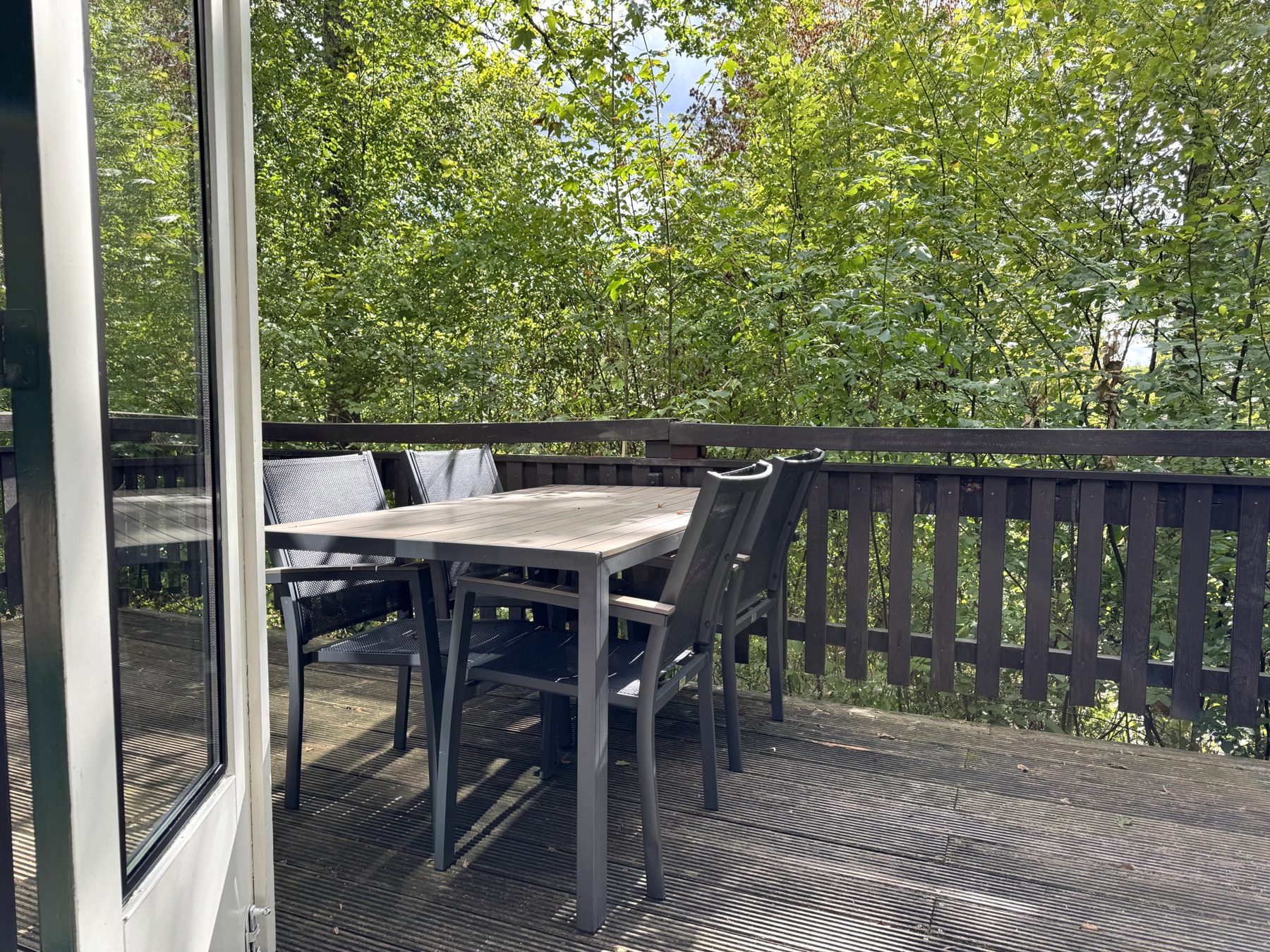 Balkon op het zuiden